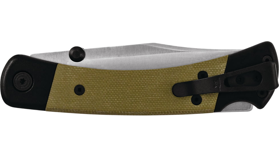 Buck Knives 110 Hunter Sport Knife, 3.75in, S30V Stainless Steel, Micarta, Satin, 0110GRS5B/13294
