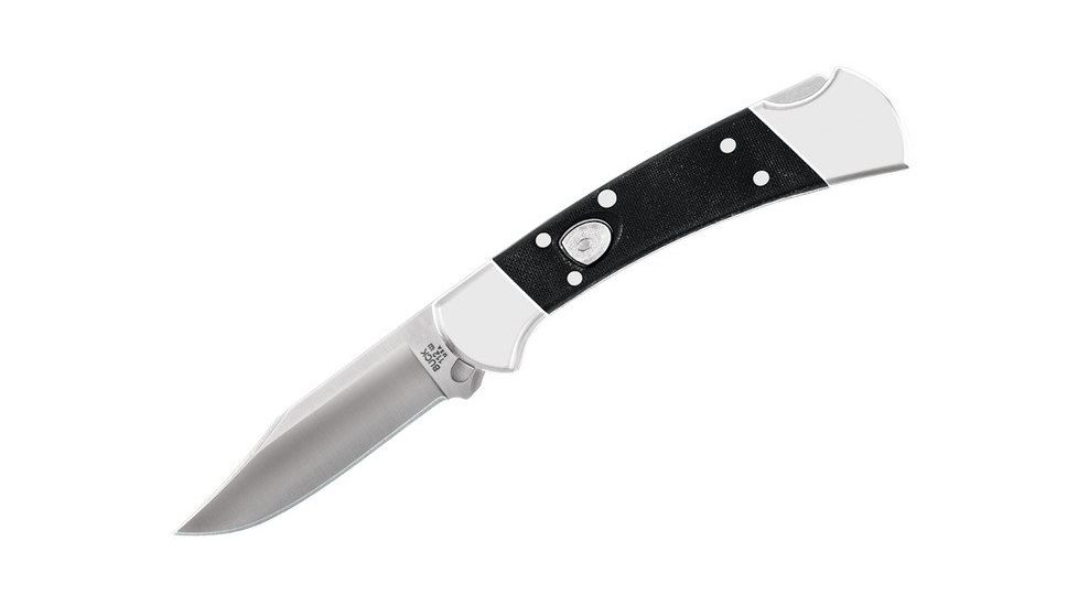 Buck Knives 112 Auto Elite Folding Knife, 3in, S30V Vanadium, G10 0112BKSA
