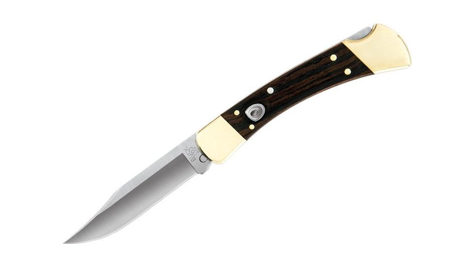 Buck Knives Auto Folding Knife, 3 3/4in 420HC Stainless Steel Blade 0110BRSA