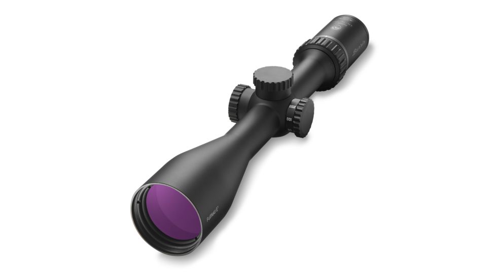 Burris Fullfield E1 4.5-14x42 mm Rifle Scope, 1 in Tube, Second Focal Plane, Black, Matte, Non-Illuminated Ballistic Plex E1 Reticle, MOA Adjustment, 200338