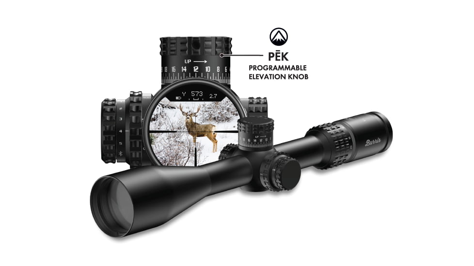 Burris Veracity PH programmable 4-20x 50 mm Riflescope, 30mm Tube, First Focal Plane, Wind MOA FFP, Black, 200200