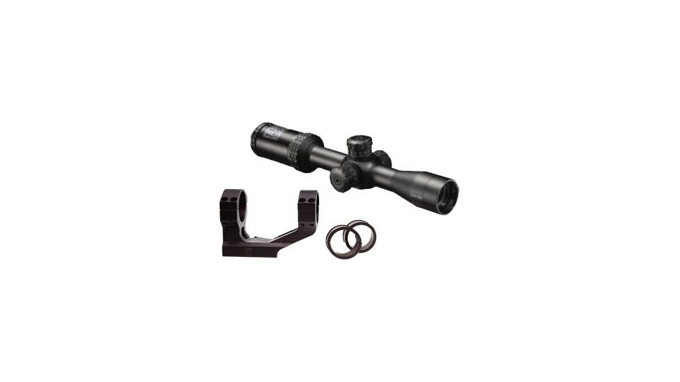 Bushnell AR Optics 2-7x32 Rimfire Rifle Scope w/ BDC Reticle with Millett 1 Inch to 30 mm Scope Mount