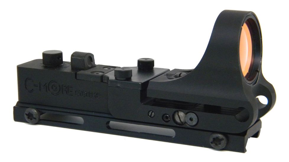 C-MORE Railway Red Dot Sight w/Click Switch, Aluminum, 12 MOA ARW-12