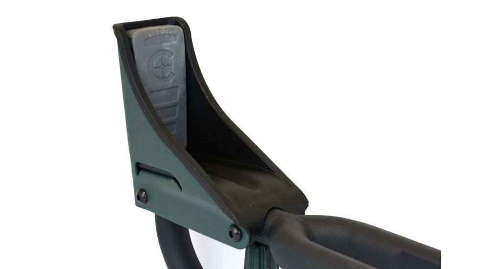 Caldwell Lead Sled DFT-2 Shooting Rest with Weight Tray, Adjustable Tube Steel Frame, Green/ Black, 336677