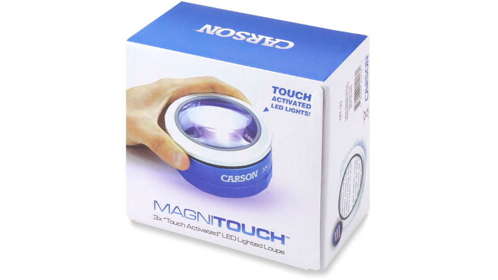Carson MagniTouch Touch Activated LED Lighted Loupe 43 Off