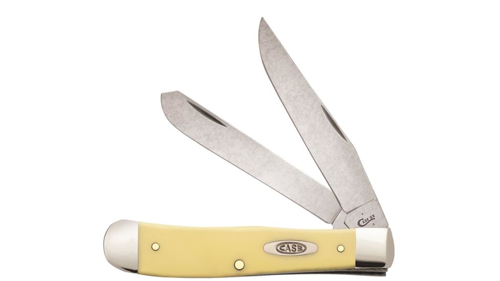 Case Folding Knives with Yellow Synthetic Handle | Up to 12% Off Free ...