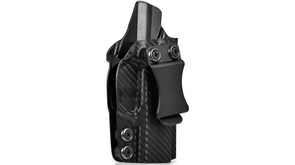 Rounded IWB KYDEX Holster, SCCY CPX-1/CPX-2, Right Hand, Carbon Fiber, SCY-CPX12-CF-RH-VAR