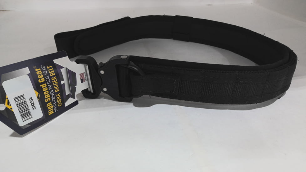 High Speed Gear - Cobra 1.75 Rigger Belt w/o D-Ring Medium Black