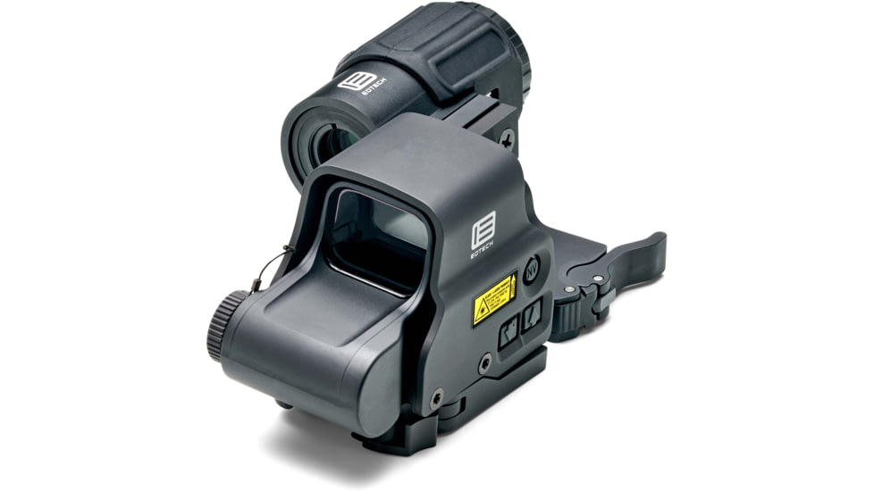 EOTech HHS-VI Complete System Red Dot Sight w/EXPS3-2 HWS, G43 Magnifier w/ QD Switch-To-Side Mount, Black, HHS VI
