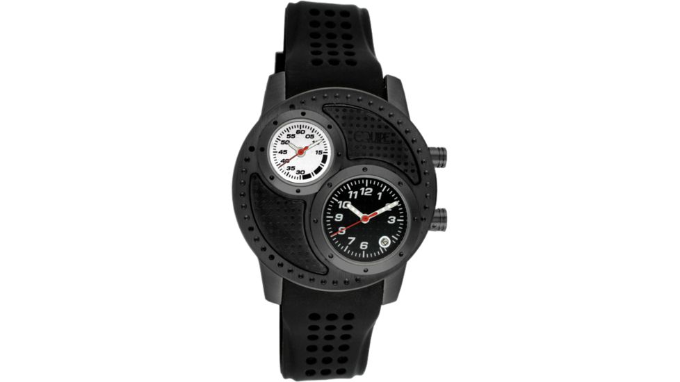Equipe Q101 Octane Watches - Men's - 47mm Case, Quartz, Black, One Size, EQUQ108