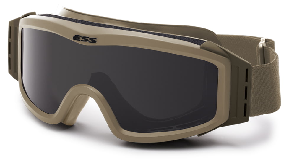ESS Profile NVG Goggles w/Clear &amp; Smoke Gray Lenses, Tan 499, 740-0127