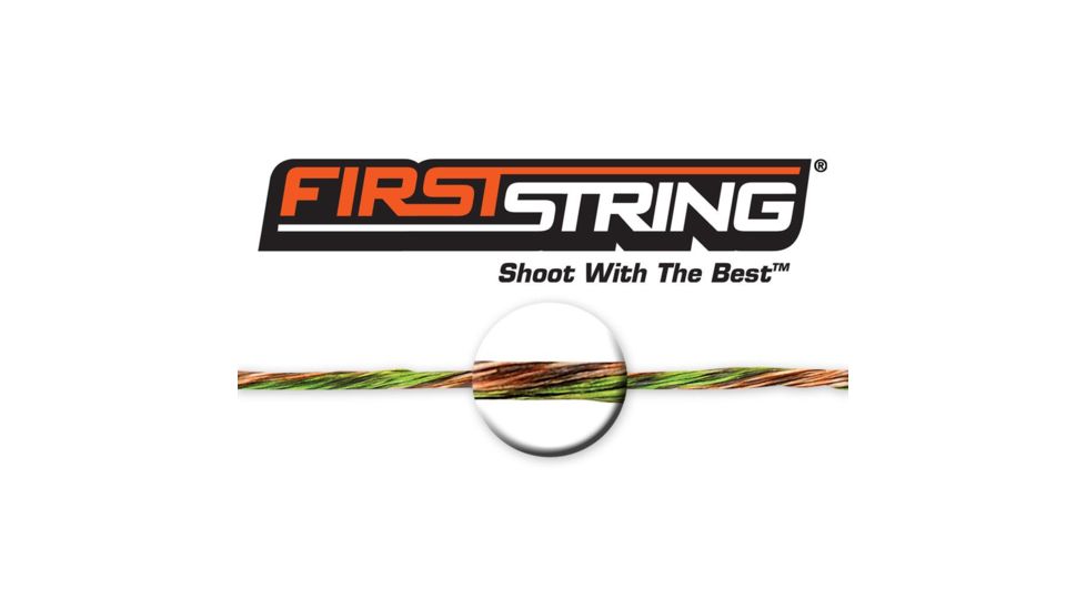 First String Premium String Kit, Green/Brown Hoyt CRX 32 5228-02-0300023