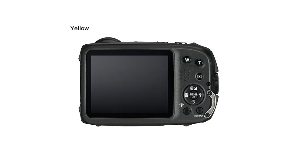 Fujifilm FinePix XP130 Underwater Digital Camera, 16.4 MP, 1080p Full HD Video, w/Optical Image Stabilization, Yellow, 600019828