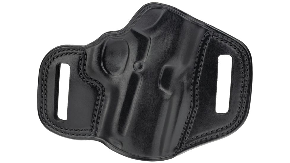 Galco Combat Master Leather Belt Holster, Browning / Springfield, Black, CM270B