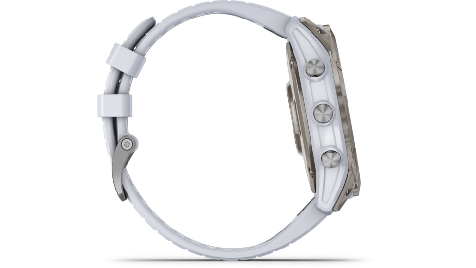 Garmin Epix Pro Gen 2 - Sapphire Edition Watches, 51mm, Titanium w/ Whitestone Band, 010-02804-10