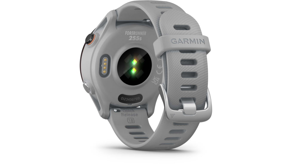 Garmin Forerunner 255s 41mm Watch, Powder Gray, 010-02641-02