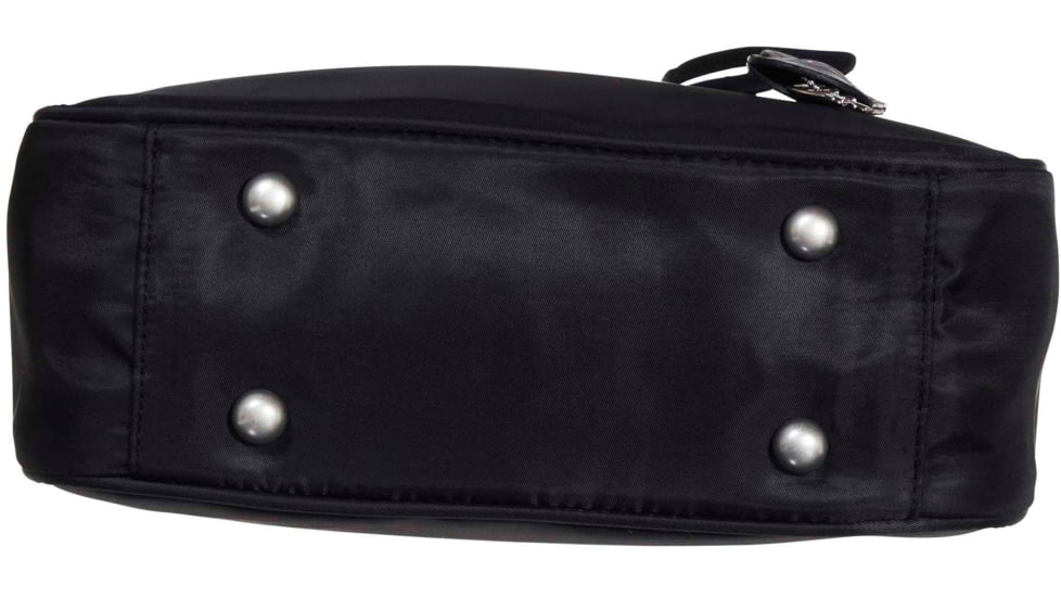 Girls With Guns Concealed Casual Adventure Cross-Body Purse, Lockable Concealed Carry, Ambidextrous, Black, 11 in x 10 in x 4 in, 70635