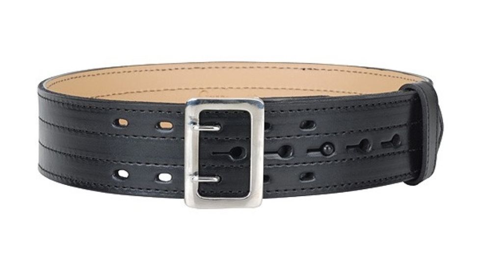 EDEMO Gould & Goodrich K-Force Lined Duty Belt, 4 Row Stitched, Size 36, Ni-img-0