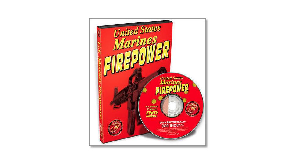 Gun Video DVD - U.S. Marines Firepower M0002D