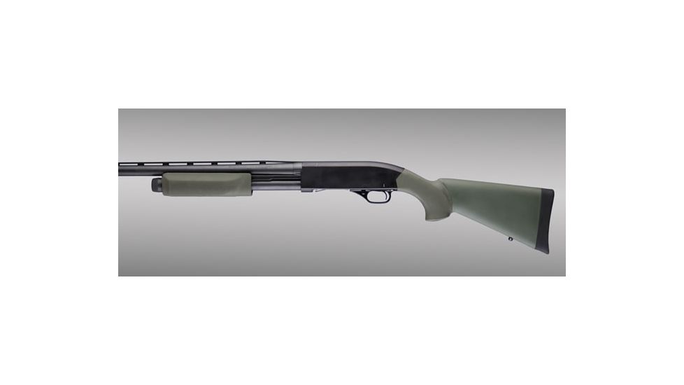 Hogue Winchester 1300 Overmolded Shotgun Stock Kit With Forend Od Green 03212