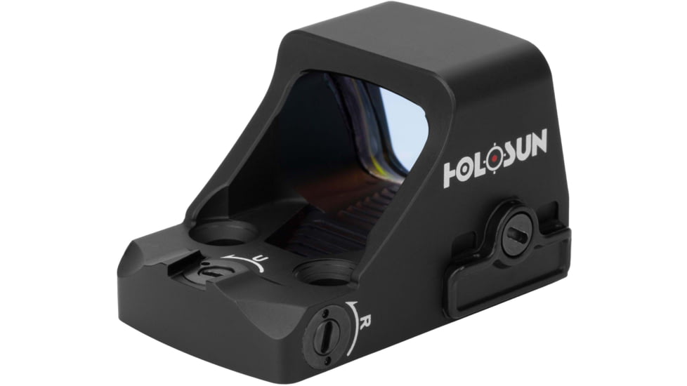 Holosun Sub-compact HS407K-X2 Dot Red Dot Sight, 1x, 6 MOA, Black, HS407K-X2