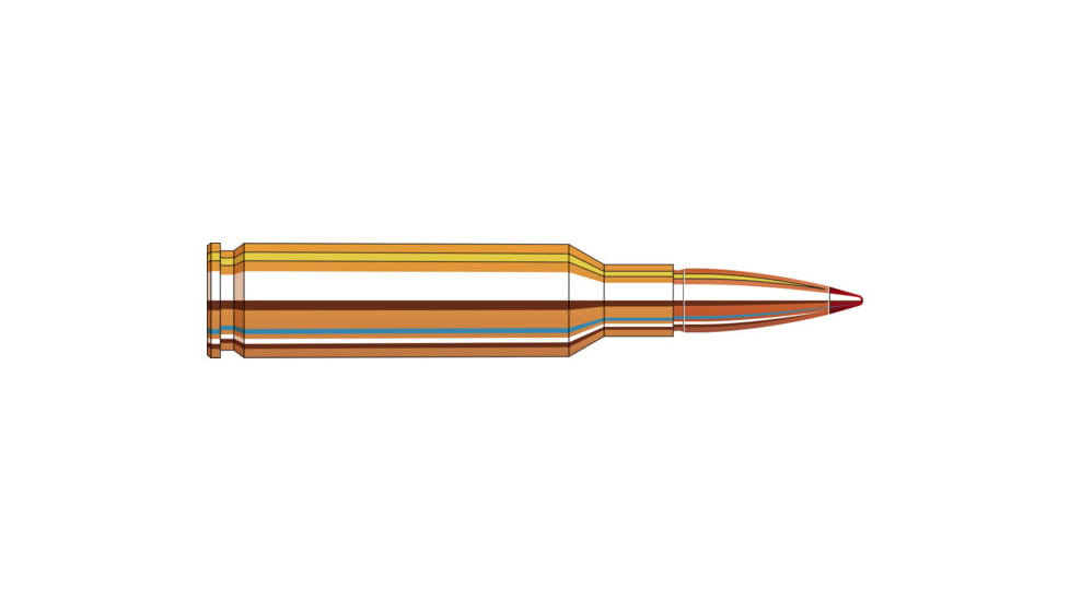 Hornady Ammo Superformance 6.5mm Creedmoor 120gr. Cx Brass Centerfire Rifle Ammunition, 20 Rounds, 814904