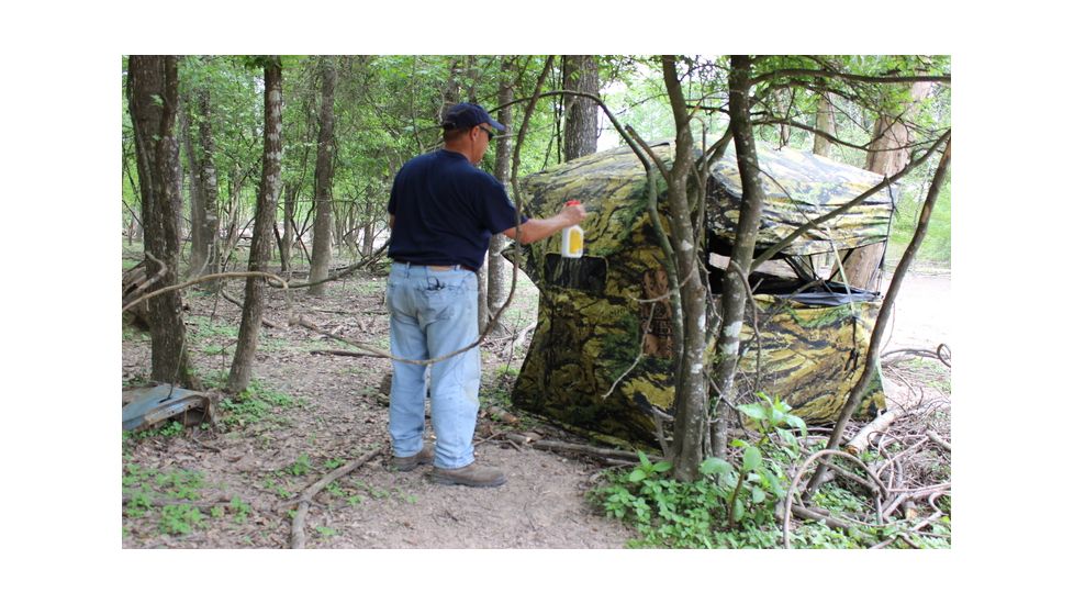 How to Set Up a Hunting Blind by Keith Warren