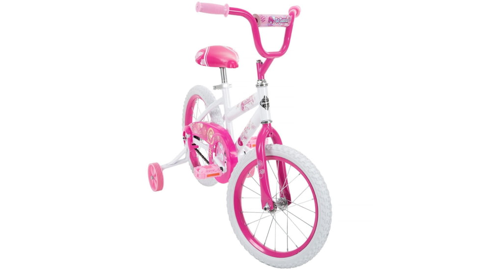Huffy So Sweet Kids Bike - Girls, White/Pink, 16in, 21810