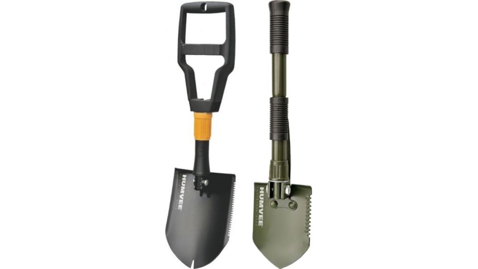 Humvee Folding Shovel w/ Nail Puller &amp; Sawtooth