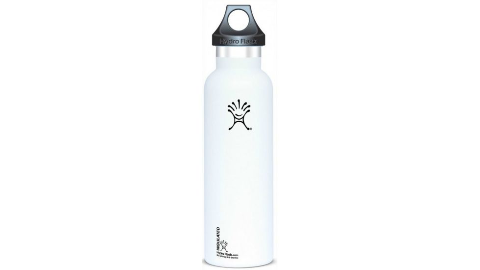 a white hydro flask