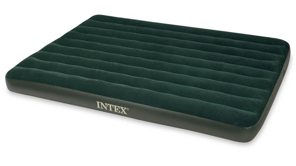 Intex кровать надувная downy bed