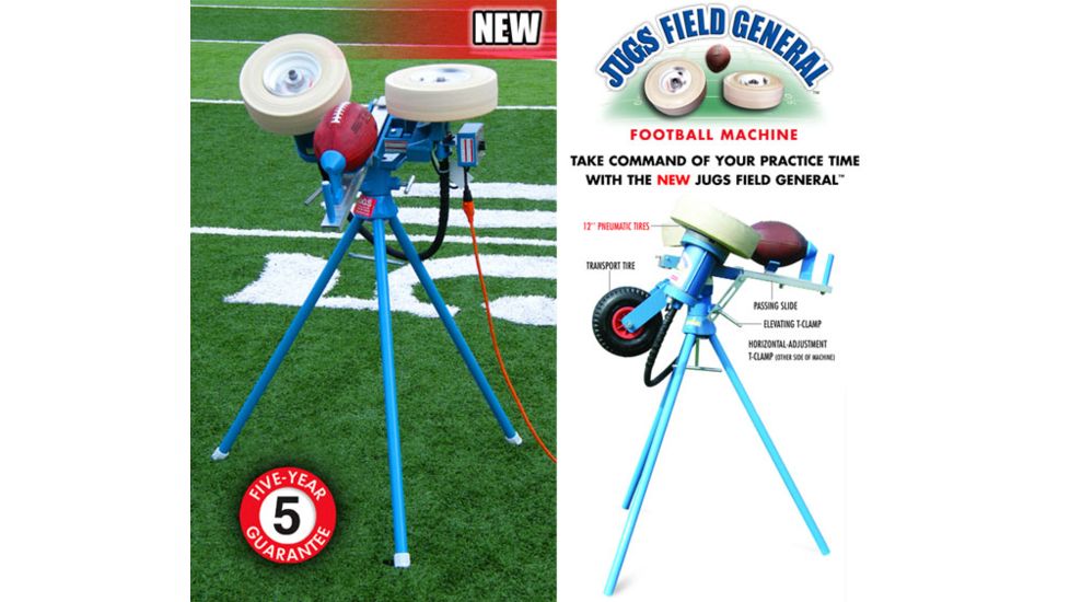 Jugs Sports Field General Football Machine Free Shipping over 49!