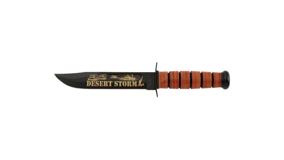 KABAR Desert Storm 15th Anniversary Knife 11.875" OAL Free