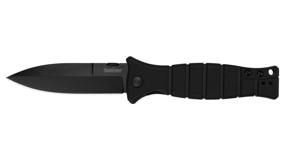 EDEMO Kershaw XCOM Folding Knife, 3.6in 8Cr13MoV Spear Point Blade, Glass-F-img-0