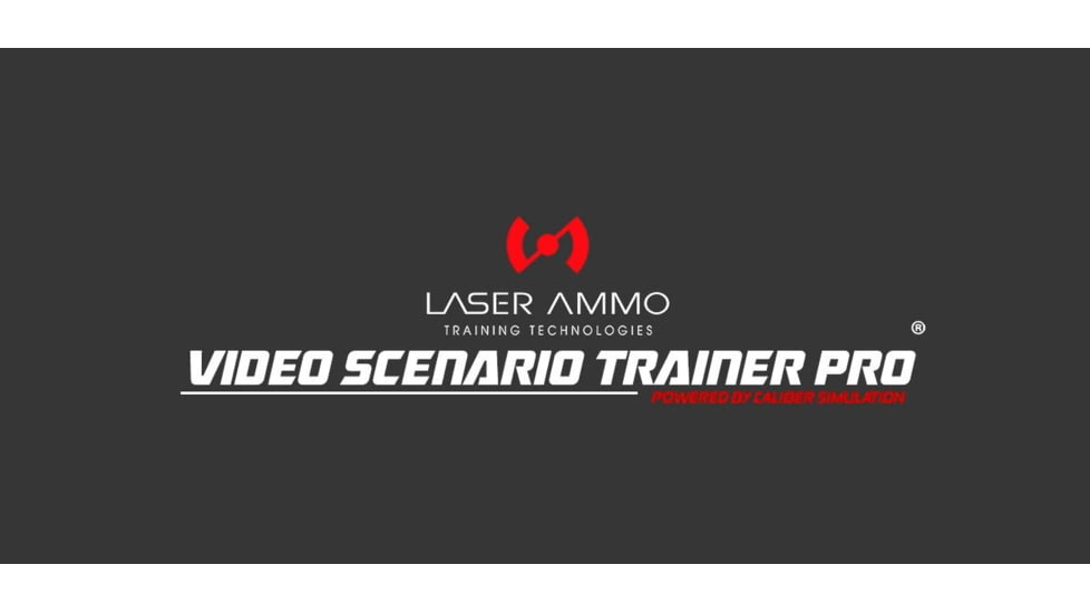 Laser Ammo Smokeless Range Simulator Video Scenario Trainer Pro Add-on, VST - P