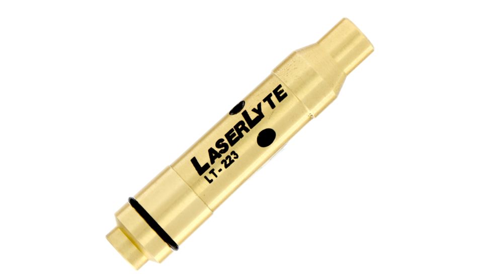 LaserLyte Laser Trainer Pistol Cartridge .223, Brass, LT-223