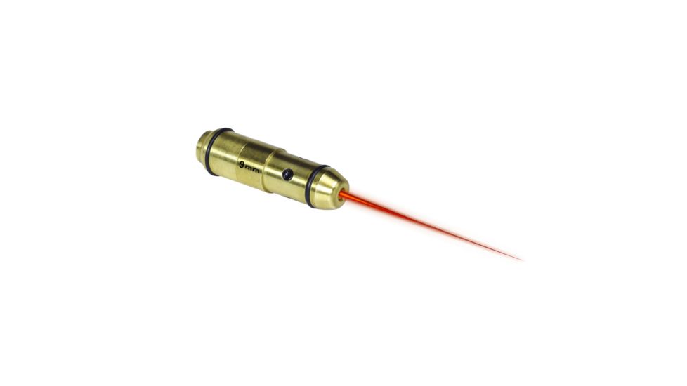 LaserLyte Laser Trainer Pistol Cartridge, 9mm, Brass, LT-9