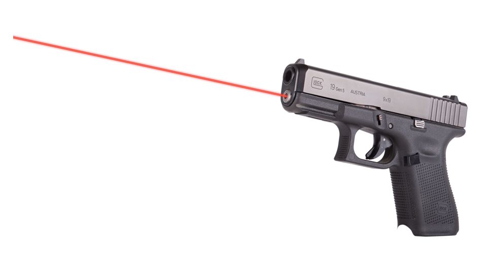 DEMO, LaserMax Guide Rod Laser Sight, 5mW Red Laser, Glock 19/19x/19 MOS/45, Gen5, LMS-G5-19