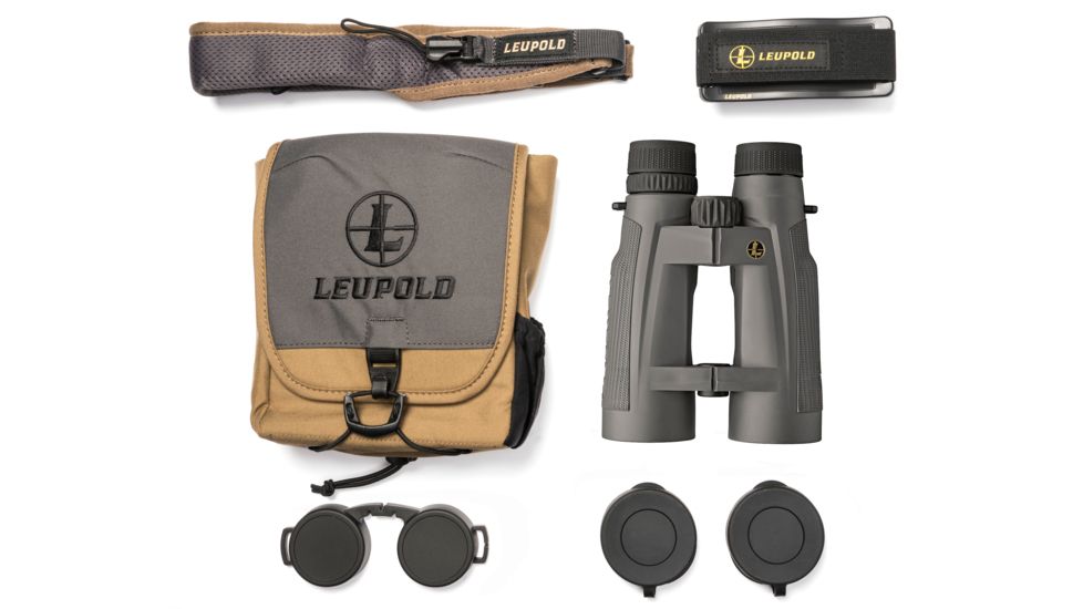 Leupold BX-5 Santiam HD 15x56mm Binoculars, Shadow Grey, 172457