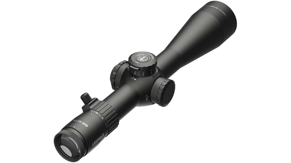 Leupold Mark 4HD 4.5-18x52 Rifle Scope, 34mm Tube, First Focal Plane, Illum. PR1-Mil, Black, Small, 183624