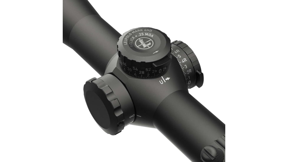 Leupold Mark 4HD 4.5-18x52 Rifle Scope, 34mm Tube, First Focal Plane, PR2-MOA, Black, Small, 183625
