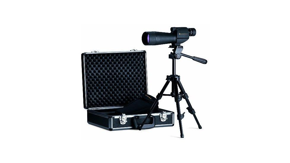 Leupold Wind River Green Ring Sequoia 1545x60mm Angled Spotting Scope