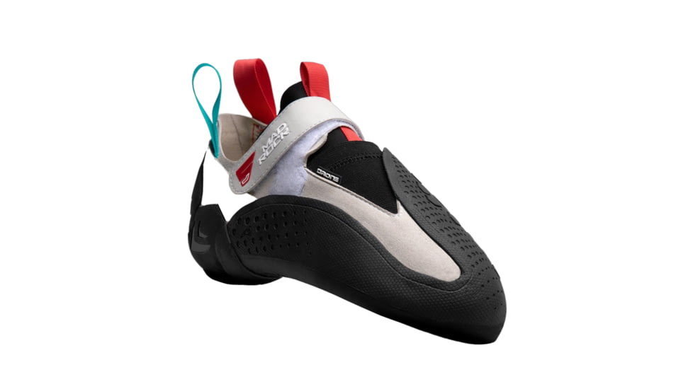 EDEMO Mad Rock Drone Comp HV Climbing Shoes - Men's, Tan/Rose Red/Aqua, 9.5-img-0