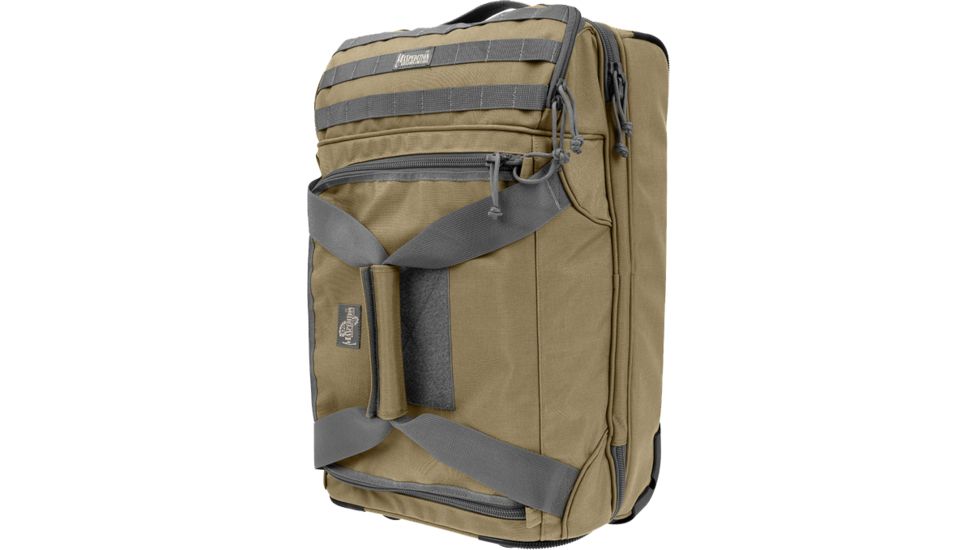 Maxpedition Tactical Rolling Carry-On Luggage, Khaki-Foliage 5001KF 