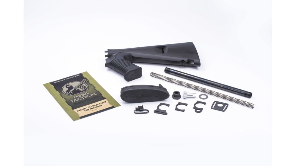 Mesa Tactical Urbino Pistol Grip Stock for Mossberg 930, Limbsaver Butt, 12-GA, Black, 12.5in, LoP, 94700