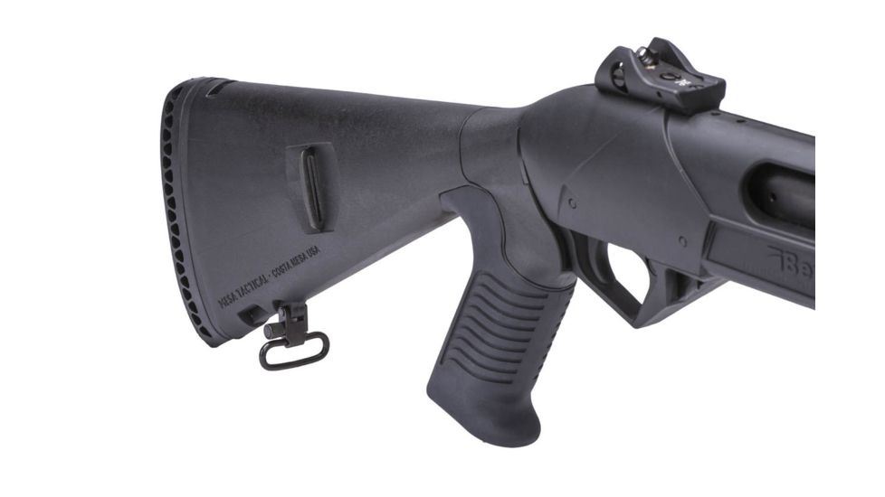 Mesa Tactical Urbino Pistol Grip Stock for SuperNova, Standard Butt, 12-GA, Black, 12.5in, 92410