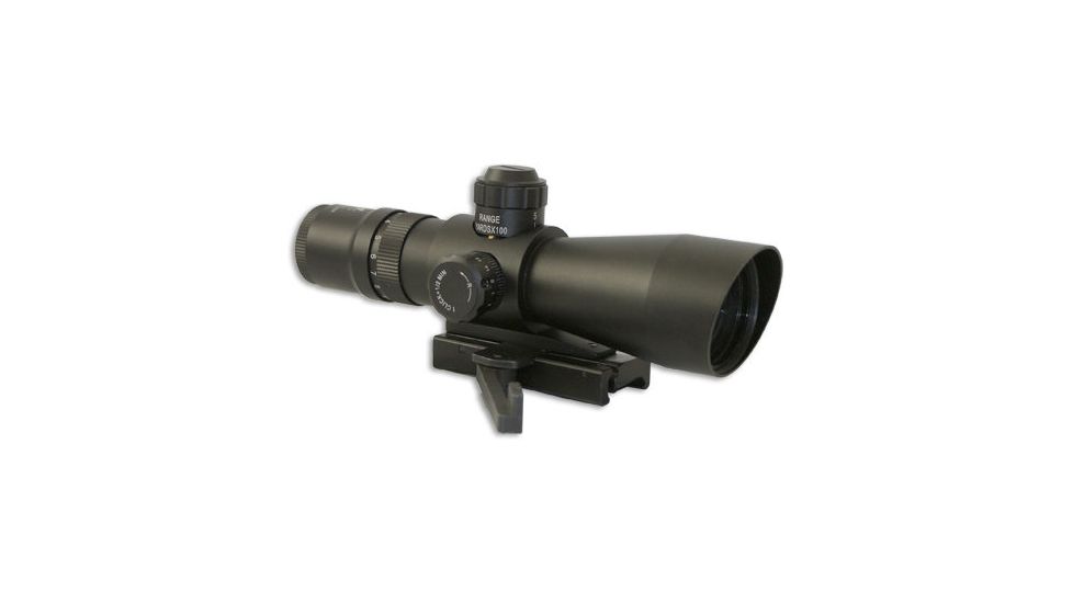 NC Star Mark III Tactical Series 3942G 3-9X42 Compact Rifle Scopes w/ Fully Multi Coated Lenses for Weaver/Picatinny