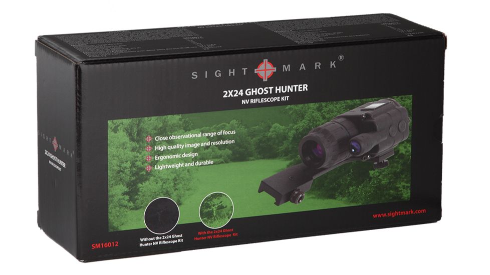 Sightmark Ghost Hunter 2x24 Night Vision Monocular, SM16012