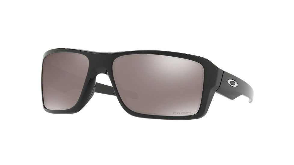 Oakley DOUBLE EDGE OO9380 Sunglasses 938008-66 - Polished Black Frame, Prizm Black Polarized Lenses