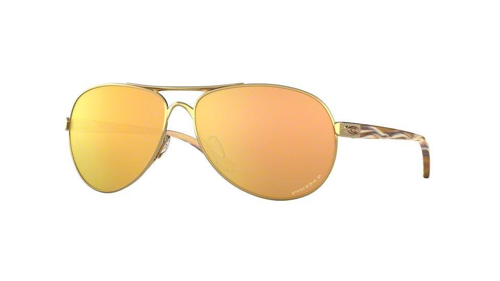 Oakley Feedback Womens Sunglasses 407937-59 - , Prizm Rose Gold Polarized Lenses